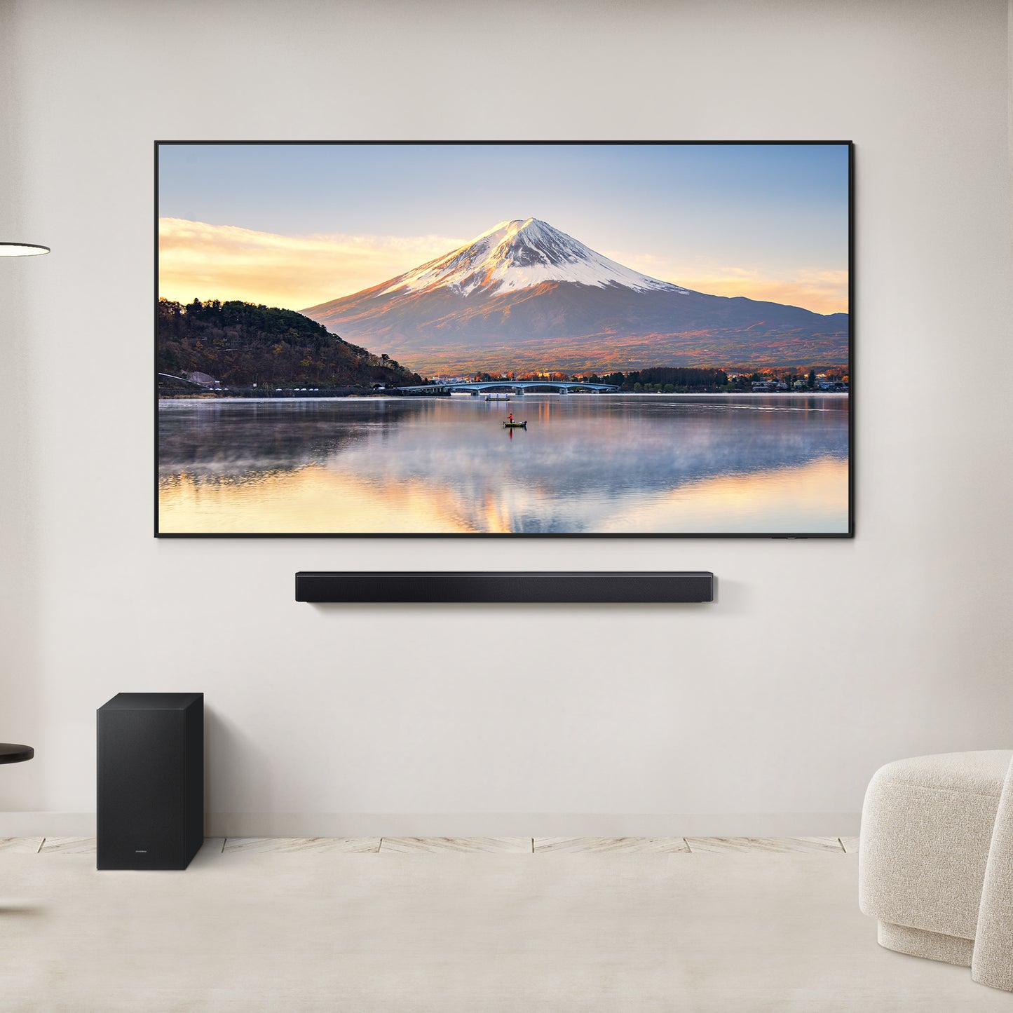 BARRA DE SONIDO SAMSUNG HW-B450F 2.1 300W – DOLBY AUDIO, SUBWOOFER Y BLUETOOTH