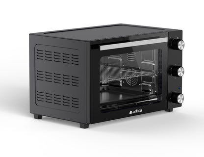 HORNO SOBREMESA ARTICA 48L 1800W – CONVECCIÓN, TEMPORIZADOR Y DOBLE CRISTAL