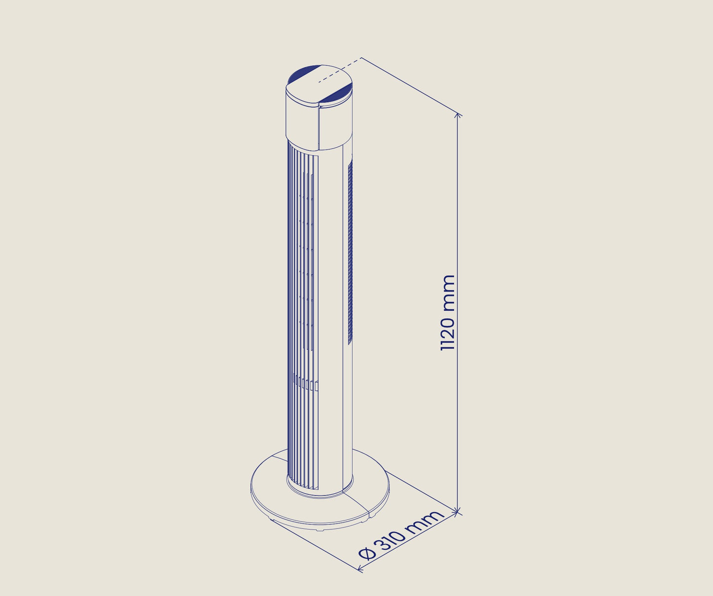 VENTILADOR TORRE ARTICA EL ALIADO PERFECTO CONTRA EL CALOR