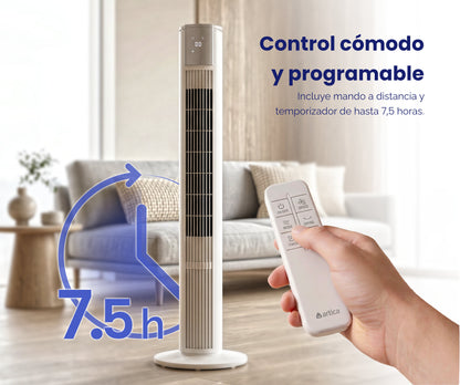 VENTILADOR TORRE ARTICA EL ALIADO PERFECTO CONTRA EL CALOR
