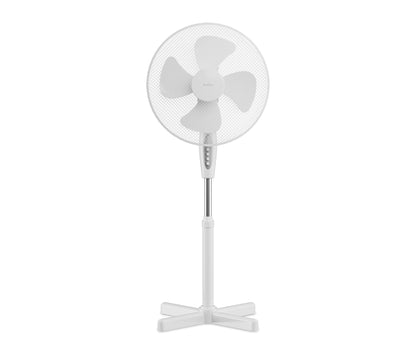 VENTILADOR DE PIE ÁRTICA AVP45W16B 40 CM 45W BLANCO – POTENTE, REGULABLE Y EFICIENTE