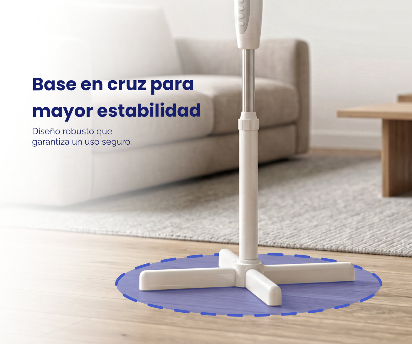 VENTILADOR DE PIE ÁRTICA AVP45W16B 40 CM 45W BLANCO – POTENTE, REGULABLE Y EFICIENTE