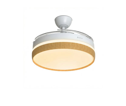 VENTILADOR DE TECHO RETRÁCTIL ULTRA SILENCIOSO - LUZ LED 72W