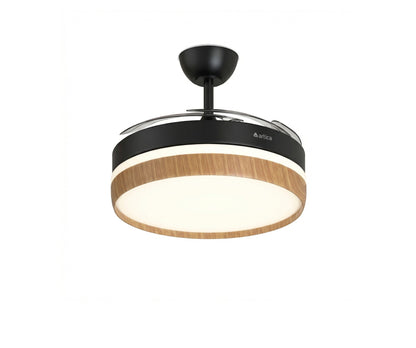 VENTILADOR DE TECHO RETRÁCTIL ULTRA SILENCIOSO - LUZ LED 72W