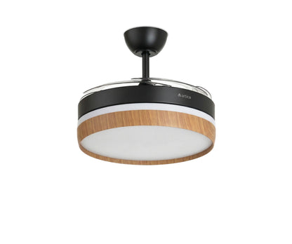 VENTILADOR DE TECHO RETRÁCTIL ULTRA SILENCIOSO - LUZ LED 72W