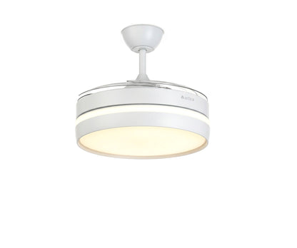 VENTILADOR DE TECHO RETRÁCTIL ULTRA SILENCIOSO - LUZ LED 72W
