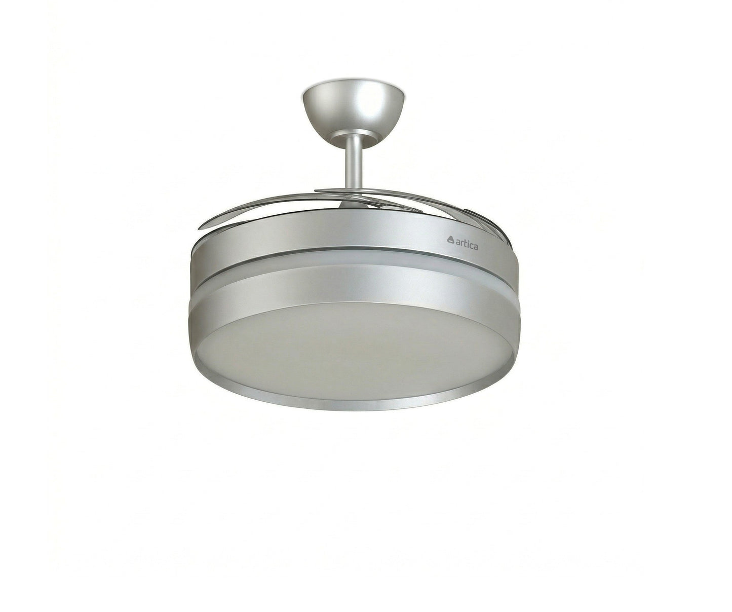 VENTILADOR DE TECHO RETRÁCTIL ULTRA SILENCIOSO - LUZ LED 72W