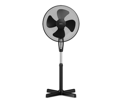 ¡REFRESCA TU ESPACIO CON EL VENTILADOR DE PIE ARTICA 45W 40 CM NEGRO!