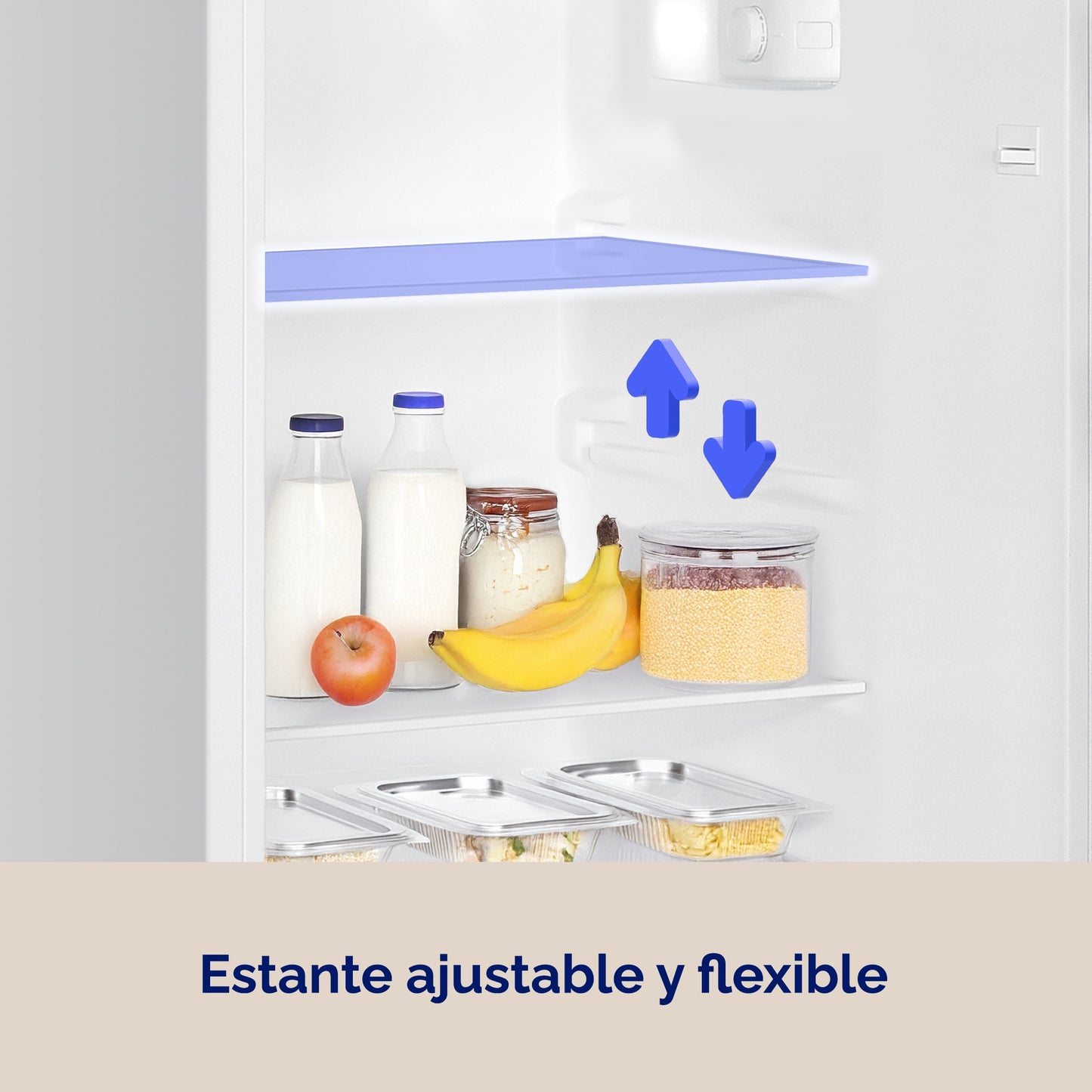 FRIGORÍFICO DOS PUERTAS ARTICA CICLOUP143EB2 206 L BLANCO, COMPACTO Y FUNCIONAL