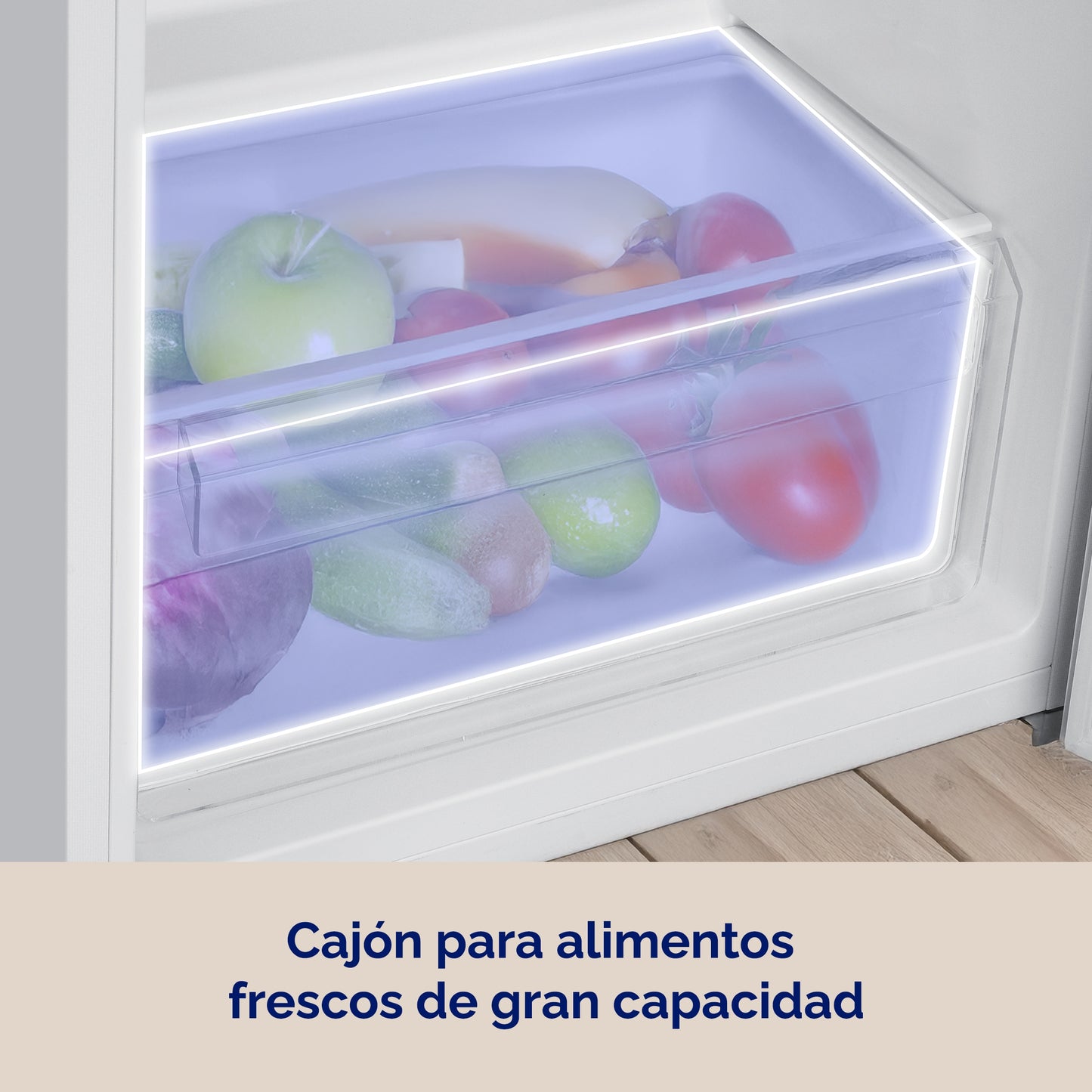 FRIGORÍFICO DOS PUERTAS ARTICA CICLOUP143EB2 206 L BLANCO, COMPACTO Y FUNCIONAL