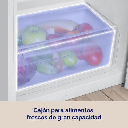 FRIGORÍFICO DOS PUERTAS ARTICA CICLOUP143EB2 206 L BLANCO, COMPACTO Y FUNCIONAL