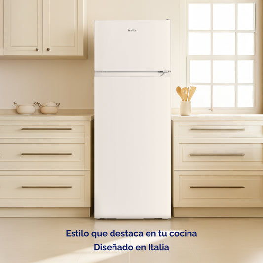 FRIGORÍFICO DOS PUERTAS ARTICA CICLOUP143EB2 206 L BLANCO, COMPACTO Y FUNCIONAL
