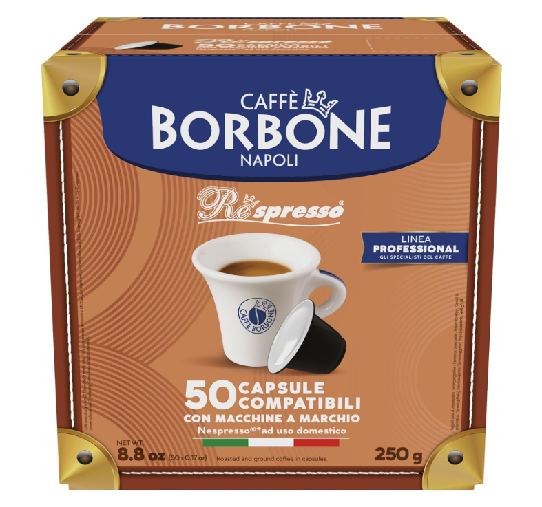 ¡¡¡SÚPER PRECIO!!! Café ITALIANO 50 Cápsulas Borbone Compatible con Nespresso®* – Mezcla Azul