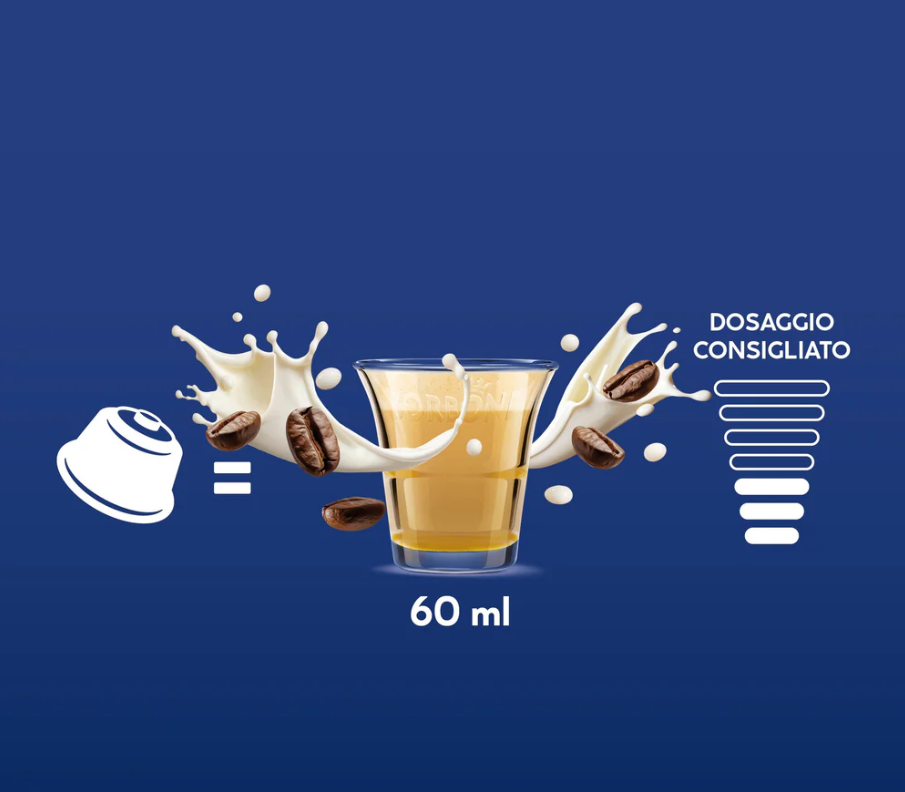 Cápsulas Borbone CORTADO Dolce Gusto® – Café con Leche Suave y Cremoso
