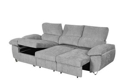 SOFÁ CHAISE LONGUE ABAD CAMA CON ARCÓN – CONFORT Y FUNCIONALIDAD PARA TU HOGAR