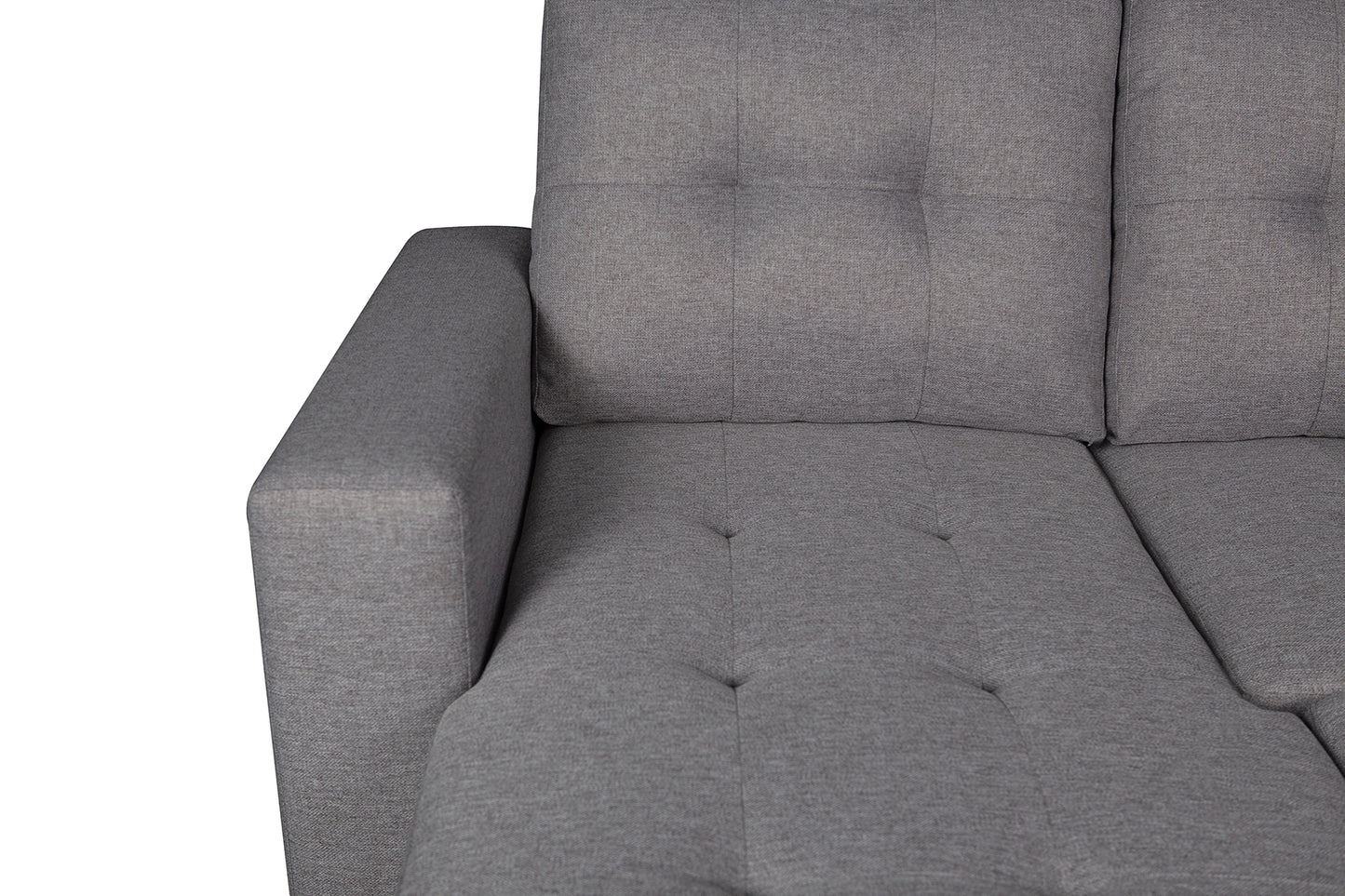 SOFÁ CHAISE LONGUE AITANA CON CAMA Y ARCÓN – DISEÑO EN U, AMPLIO Y FUNCIONAL