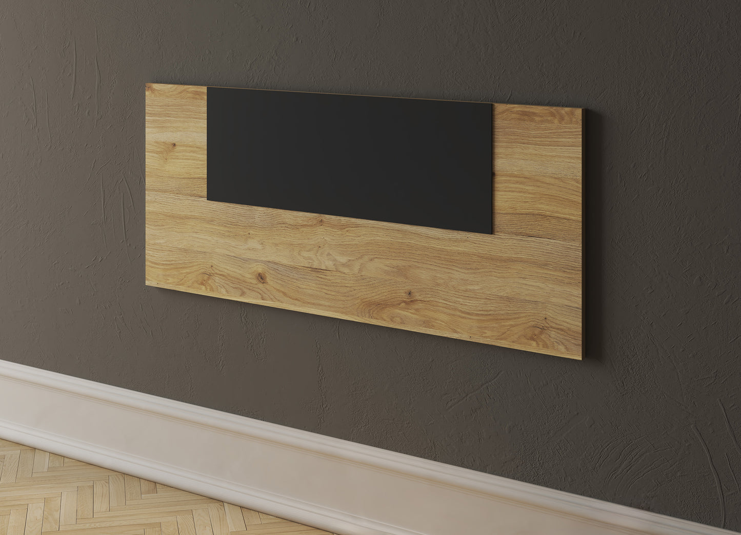 CONJUNTO DORMITORIO JUVENIL AURA – CABECERO Y MESITA DE DISEÑO MODERNO