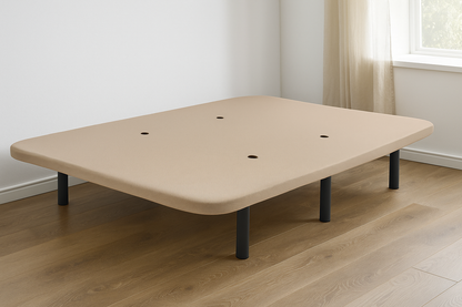 BASE TAPIZADA VEGA 3D BEIGE CON 6 PATAS INCLUIDAS – DISEÑO, CONFORT Y RESISTENCIA