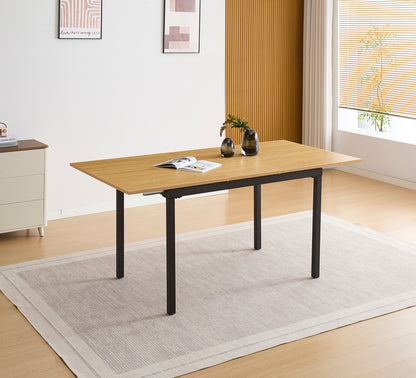MESA EXTENSIBLE CAMDEN Y SILLAS MORGAN – CONJUNTO DE COMEDOR MODERNO, CÓMODO Y FUNCIONAL
