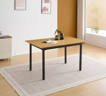 MESA EXTENSIBLE CAMDEN Y SILLAS MORGAN – CONJUNTO DE COMEDOR MODERNO, CÓMODO Y FUNCIONAL