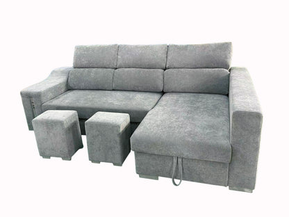SOFÁ CHAISE LONGUE CARLA CAMA CON ARCÓN – DISEÑO Y CONFORT EN TU SALÓN