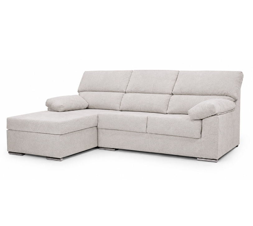 SOFÁ CHAISE LONGUE 250 CM LARGO RUBEN