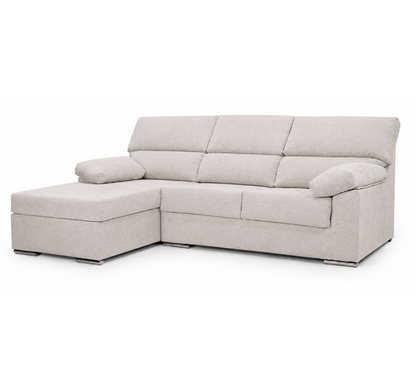 SOFÁ CHAISE LONGUE 250 CM LARGO RUBEN