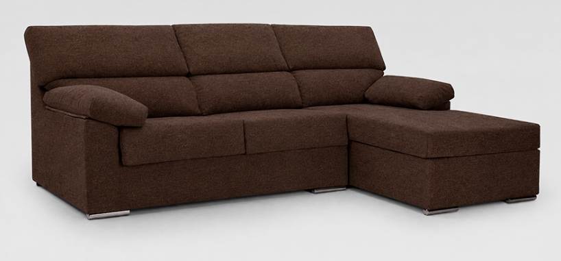 SOFÁ CHAISE LONGUE 250 CM LARGO RUBEN
