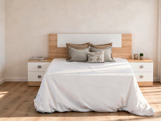 DORMITORIO MATRINONIO CHAMPION CAMBRIA - BLANCO