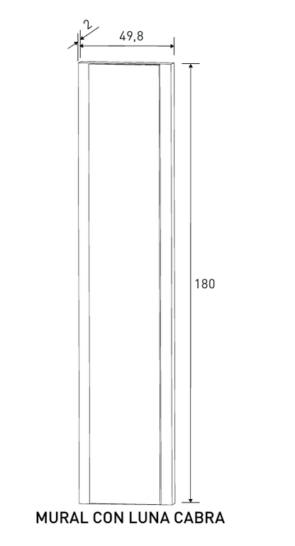 CONJUNTO DORMITORIO MATRIMONIO CABRA BLANCO - GRAFITO A-01