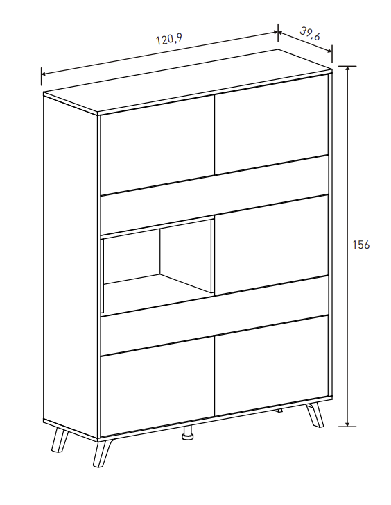 SALÓN COMPLETO SOLANA 01 · DISEÑO ESCANDINAVO, GRAN ALMACENAJE Y APERTURA PUSH