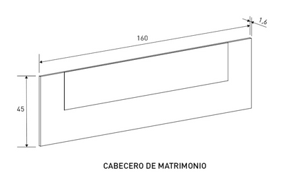 CONJUNTO DE DORMITORIO MODERNO AURA – CABECERO, MESITA Y CÓMODA: DISEÑO ACTUAL, ELEGANCIA Y FUNCIONALIDAD