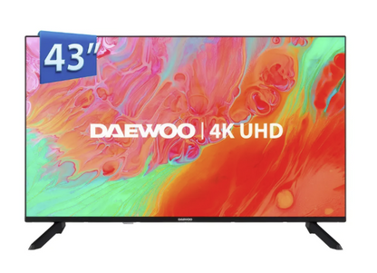 TV DAEWOO 43" 43DM65UV UHD SMART TV HDR10 ALLM