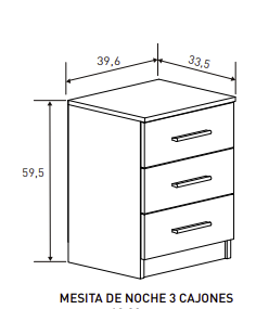 CONJUNTO CABECERO 160 CM Y MESITA ELBA – DISEÑO MODERNO Y FUNCIONAL PARA DORMITORIO DE MATRIMONIO