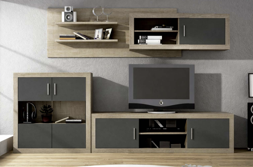 MUEBLE SALÓN COMEDOR 290 CM APILABLE LARA A-08