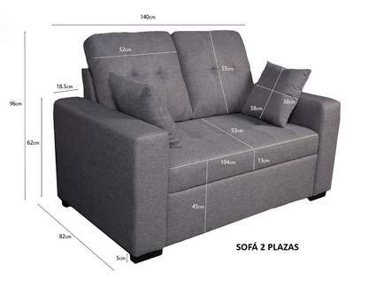 SOFÁ EGEO 3+2 PLAZAS – DISEÑO MODERNO, ELEGANTE Y CONFORTABLE