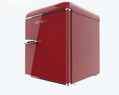 MINI FRIGORÍFICO CECOTEC RETRO ROJO 45 L – DISEÑO VINTAGE SOBREMESA