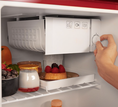 MINI FRIGORÍFICO CECOTEC RETRO ROJO 45 L – DISEÑO VINTAGE SOBREMESA