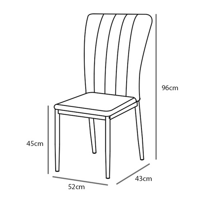 JUEGO DE 6 SILLAS NOLAN · ELEGANCIA, COMODIDAD Y DISEÑO ACTUAL