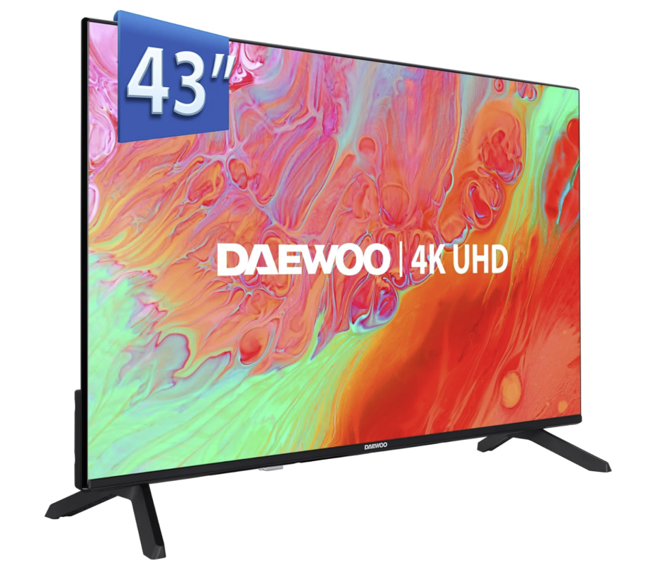 TV DAEWOO 43" 43DM65UV UHD SMART TV HDR10 ALLM