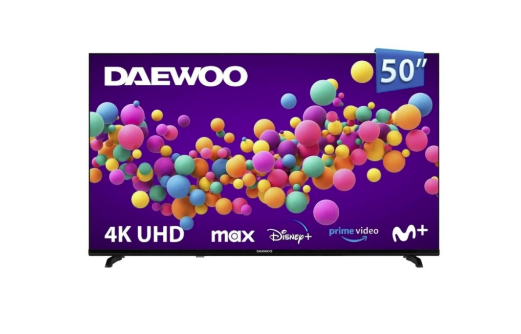 TV DAEWOO 50" 50DM56UV UHD SMART TV HDR10