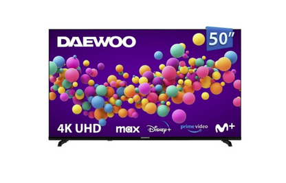TV DAEWOO 50" 50DM56UV UHD SMART TV HDR10