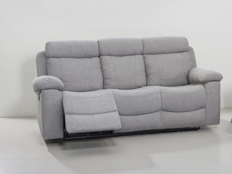 SOFÁ 3 PLAZAS OLIMPO CON 2 RELAX ELÉCTRICOS Y MÁXIMO CONFORT