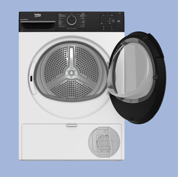 SECADORA BEKO  7 KG DE BAJO CONSUMO CON BOMBA DE CALOR Y SECADO EFICIENTE