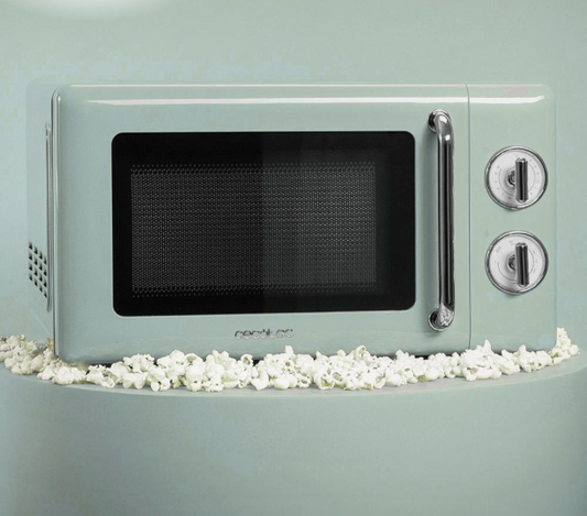 MICROONDAS CECOTEC PROCLEAN 3010 RETRO GREEN 20 L – 700 W – DISEÑO VINTAGE