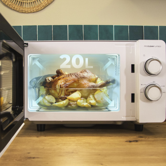 MICROONDAS SIN PLATO CECOTEC PROCLEAN 3020 - 20L 700W CON TECNOLOGÍA 3DWAVE
