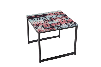 MESA CENTRO DANUBIO ESTAMPADO VINTAGE, RECTANGULAR Y CUADRADA