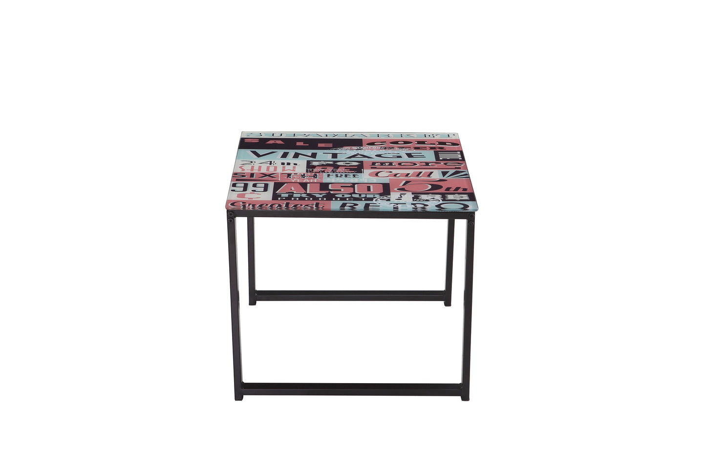 MESA CENTRO DANUBIO ESTAMPADO VINTAGE, RECTANGULAR Y CUADRADA