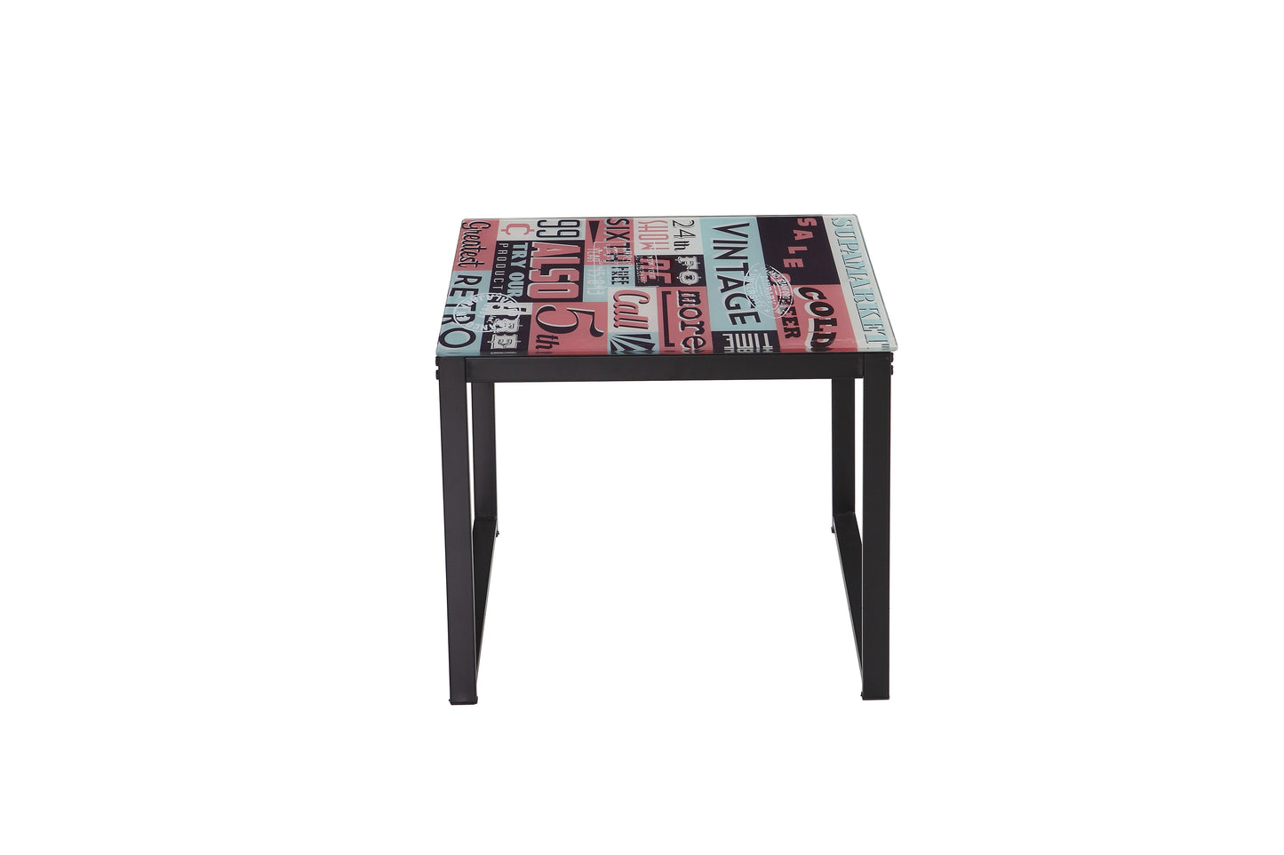 MESA CENTRO DANUBIO ESTAMPADO VINTAGE, RECTANGULAR Y CUADRADA