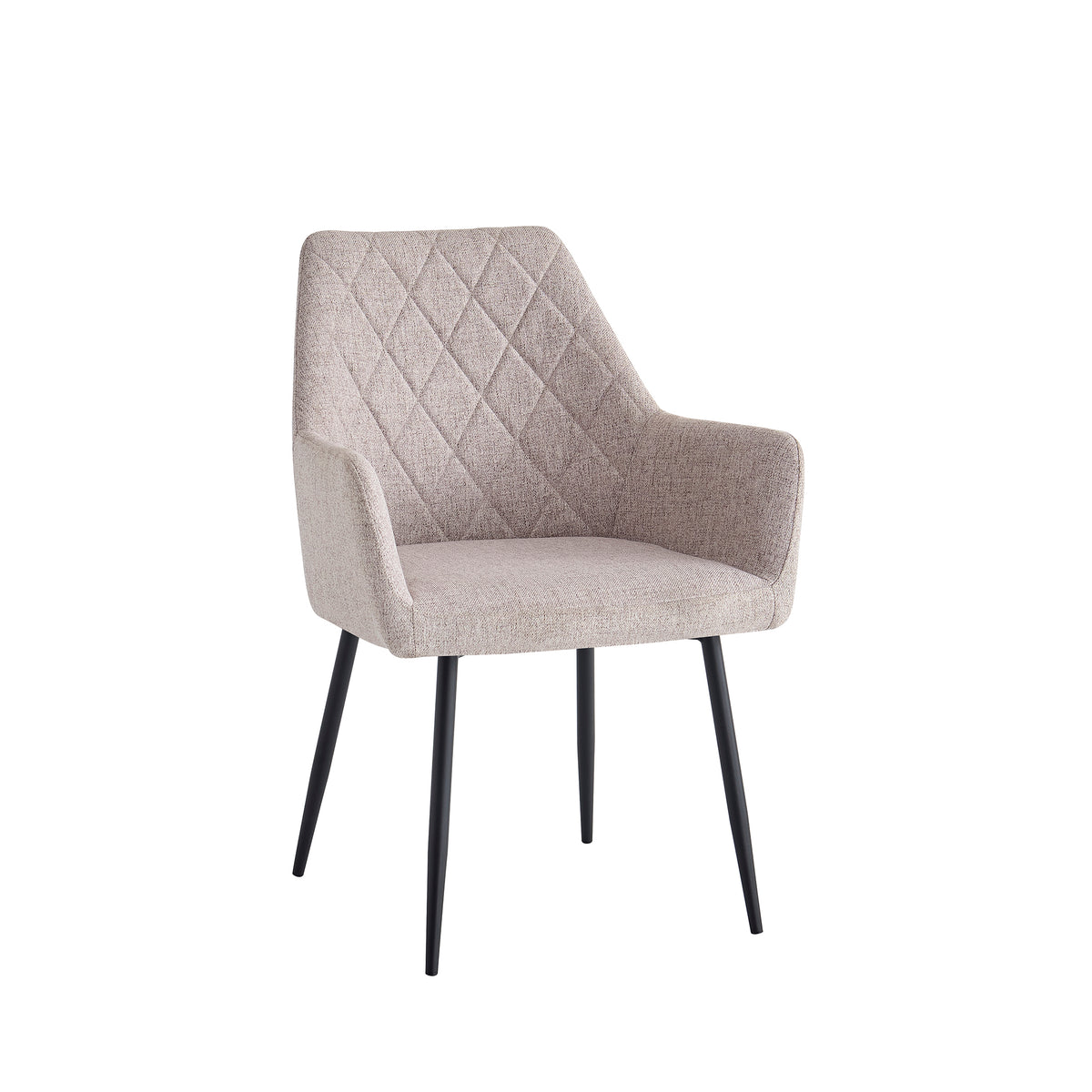 CONJUNTO DE COMEDOR WINSOR Y DEVON – MESA REDONDA EXTENSIBLE Y SILLONES TAPIZADOS